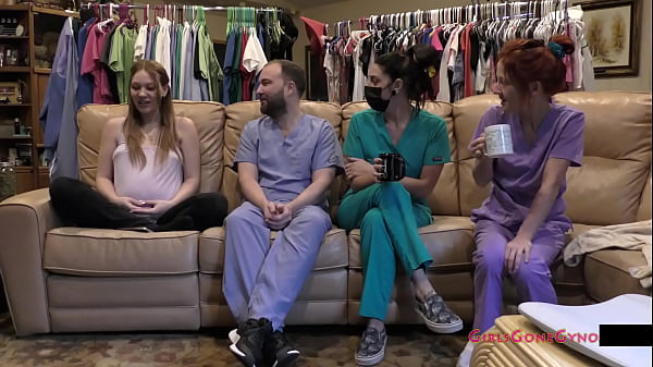 Pregnant nova maverick snoops around dr's clinic discovers dildo & has to use it in front of dr stacy shepard at girlsgonegyno