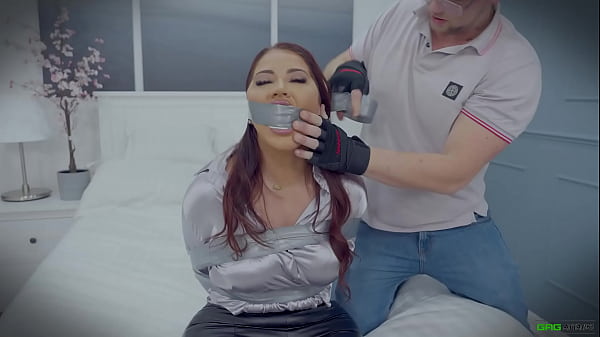 Nonton Bossy Lady Bound And Gagged By Co Worker thumbnail
