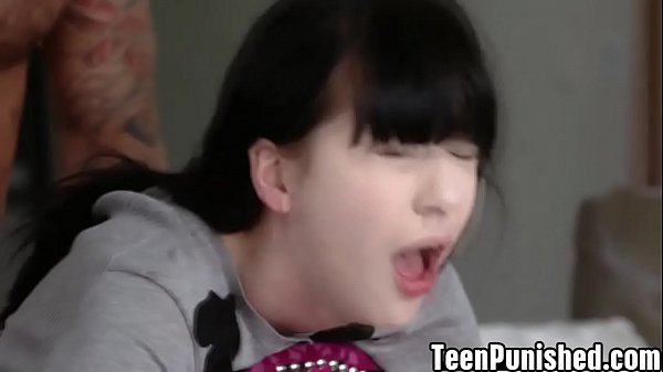 Erotic Charlotte Sartre got slap and_banged her twat