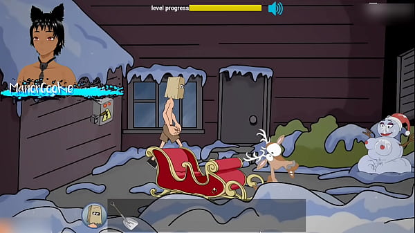 Jingle balls 2d helping out santa and bringing presents for all woman 