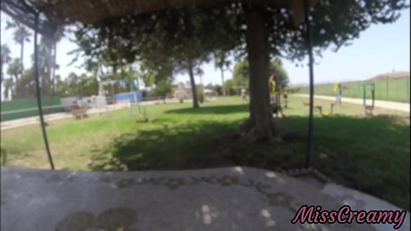 With My Stepdaughter We Perform Naked In The Public Park And The Slut Makes Me Cum In Front Of People Who Pass By - Misscreamy thumbnail