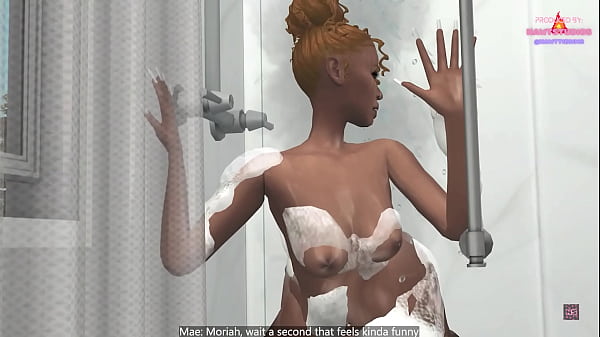 Mae fucks her step brother moriah in shower early morning while parents are home 