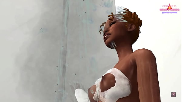 Mae_fucks her step_brother_Moriah in shower_early morning while parents are_home