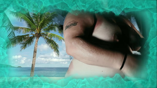Beach sunburn bbw