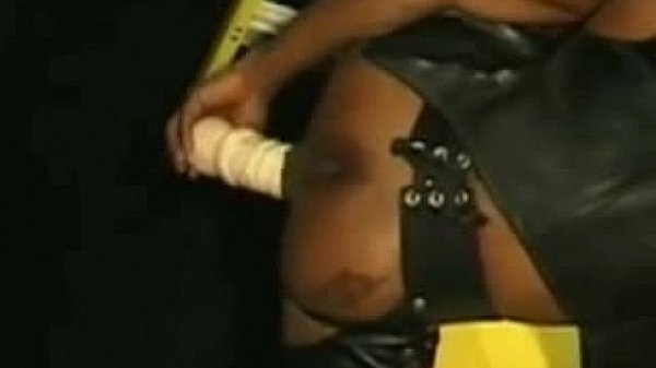 Black man assplay with huge toys 