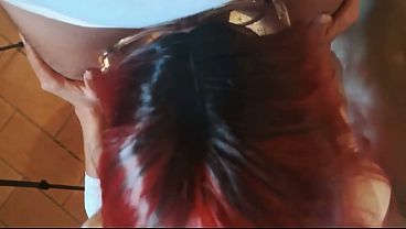 Preview milf with glasses gives a blowjob with cumshot 