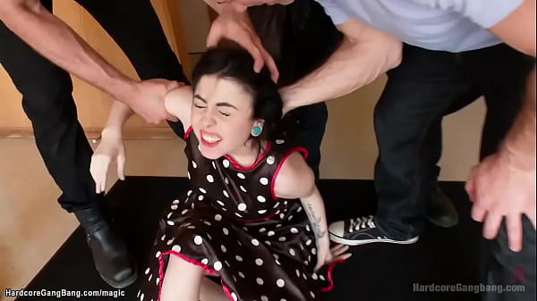 Gang of four dane cross and john strong and jordan ash and tommy take bad girl tegan tate and double penetration and gangbang fuck her in public