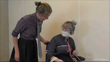 Girl Next Door Luna And Violet As Secretaries Tied Up And Gagged Ep thumbnail