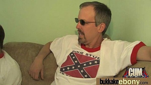 Cum loving teen enjoys huge bukkake 25 