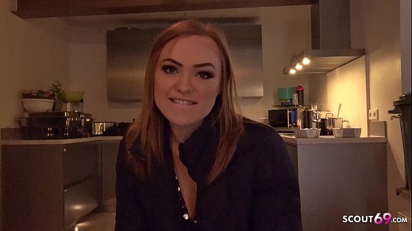 GERMAN SCOUT ROTHAARIGE HOBBY NUTTE ALICEAUS FLENSBURG DAS ERSTEMAL VORDER KAMERA GEFICKT