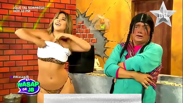 Peruana gaby serpa compilaci&oacute;n nikinis el especial del humor tv 