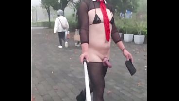 丁筱芃服務區露出1