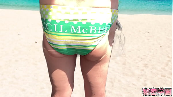 I_put an anal vibrator in_my swimsuit I m_a pervert who masturbates SecretGakuen