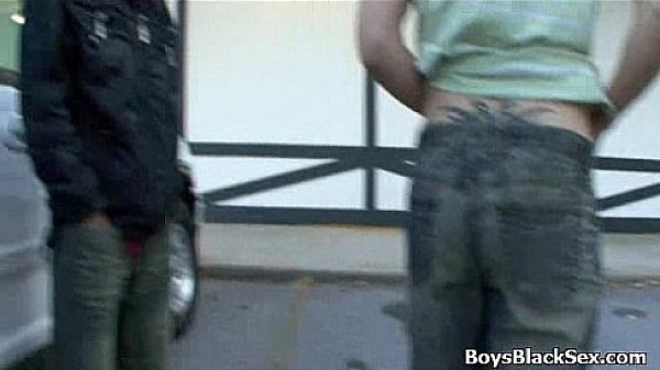 BlacksOnBoys - Black gay boys fuck teen white sexy dudes 22 