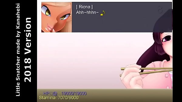 Tomoko picked me with her chopsticks and digested my tiny body! - Little Snatcher by Kanahebi 