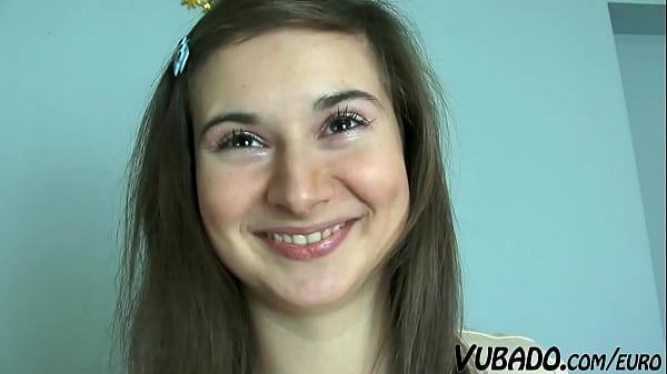 It's her first porn movie and she's doing anal sex