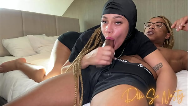 Play MP4 - masked latina came to rob big black cock