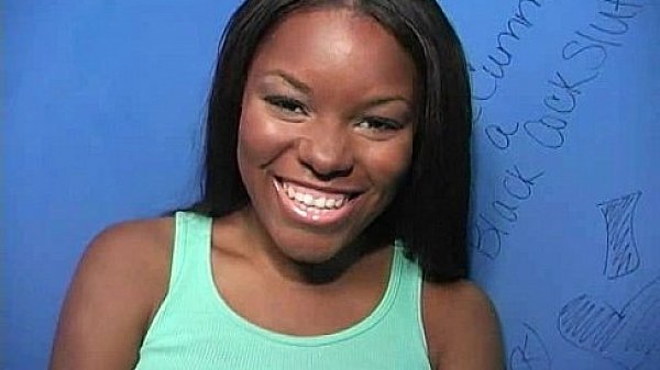 Gloryhole Secrets Ebony sucking off strangers POV 9 