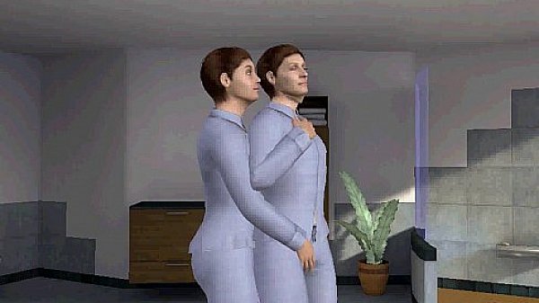 3D hunk sucks cock and gets fucked hard anally 