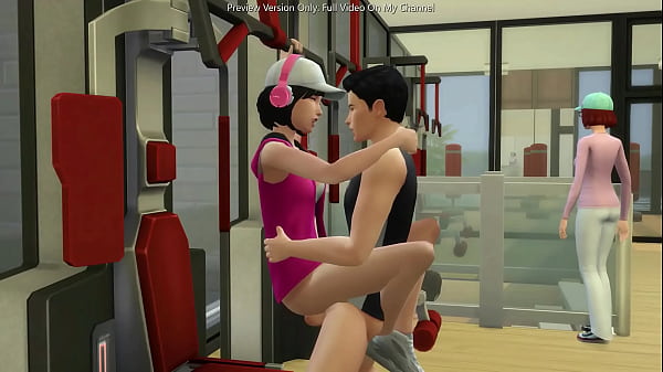 Fucking my girlfriend at the gym while everyone watches sims 4 3d hentai