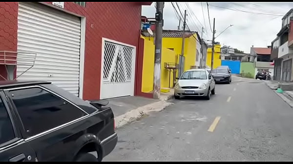 Gozando no cu da novinha da favela 