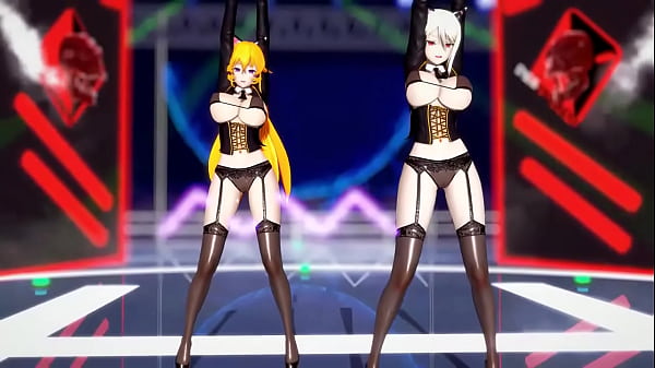 薙切繪里奈x薙切愛麗絲 KillerLady 食戟のソーマ黑色透明內衣