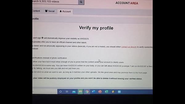 Verification video