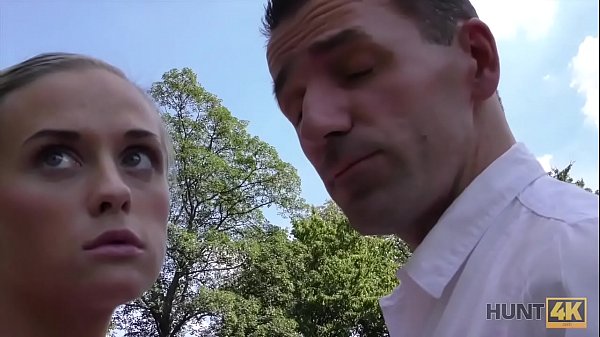 Play MP4 - HUNT4K&period; Her tiny butt in blue jeans for little money