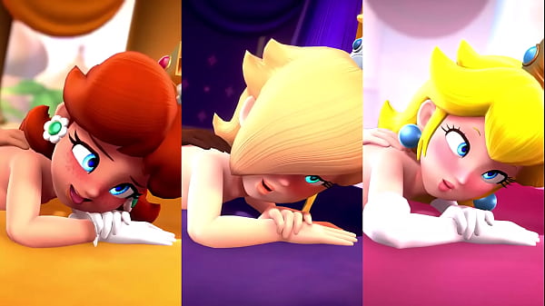 Peach Daisy and_Rosalinas pussies pounded