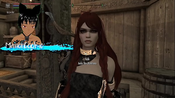 Play MP4 - Skyrim B and L mod - In whiterun and decided to join the companions to fuck and meeting everyone