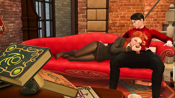 Harry And Ginny Fucking In Gryffindor Common Room thumbnail