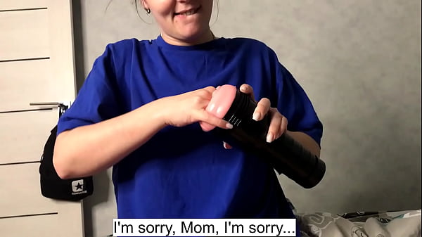 My stepmom helped me_cum