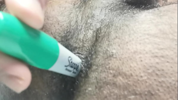 Sharpie as dildo