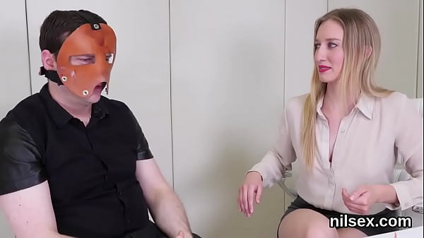 Kinky sweetie is taken in anal loony bin for painful therapy