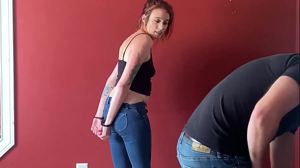 Tricked into first anal creampie to avoid jail