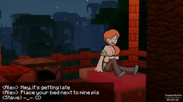 Minecraft alex picture music video camp 