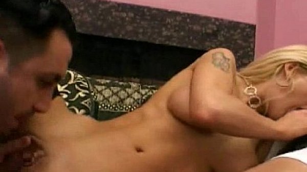 Blonde fuck two guys 