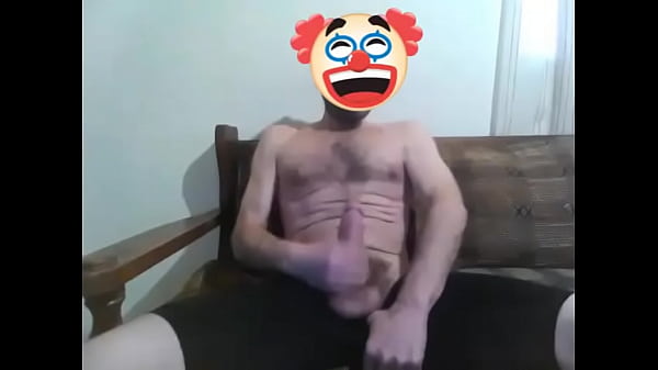 Nonton Big Clown Cock And He Jerks Off Tremendously, His Big Veiny Cock Loaded With Milk. thumbnail