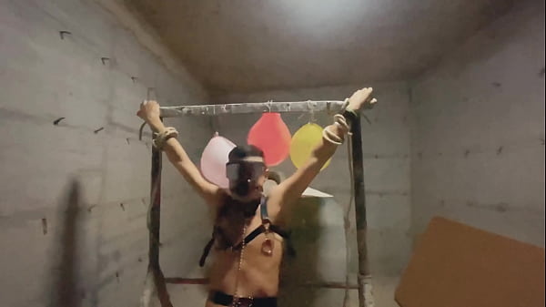 Play MP4 - Me- Dominant Girl Mistress tied Bondage Guy at Car Parking&comma; Sucked and fucked his mouth with dildo&comma; Femdom&comma; Teens