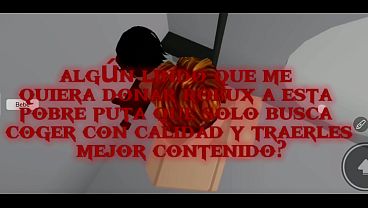 Busco a gente que me quiera donar robux para traerles mejor contenido porno 