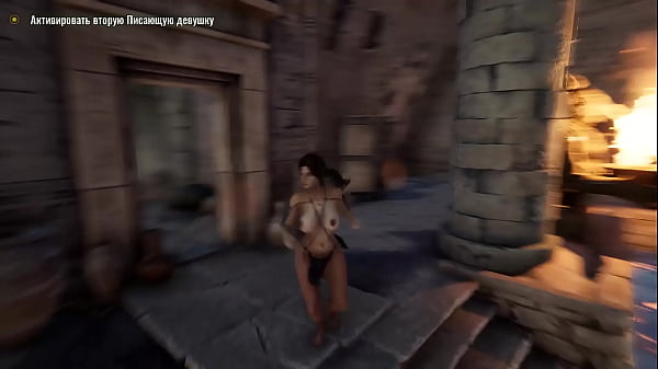 Lara conducts an investigation in a temple forgotten by humanity hentai game 