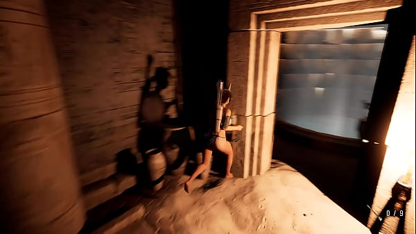 Play MP4 - Lara conducts an investigation in a temple forgotten by humanity&period; Hentai Game