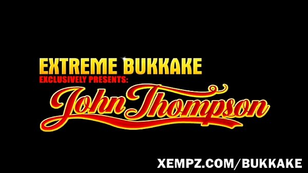 Fake blonde make bukkake with strangers atExtremeBukkake