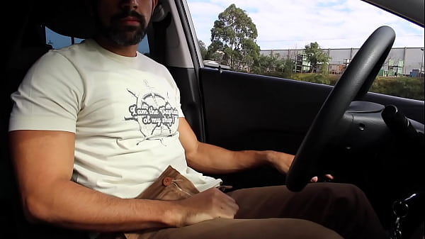 on the road masturbating 