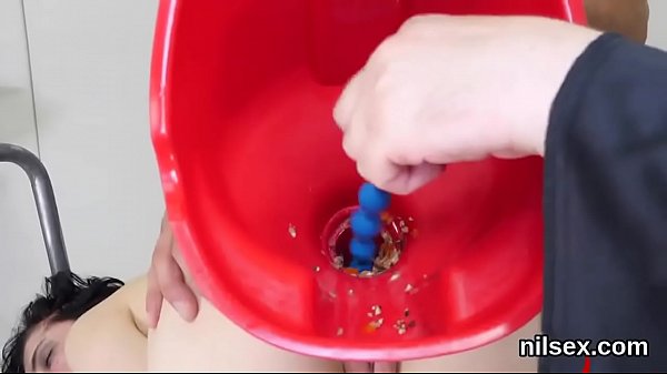 Foxy cutie was taken in_anal asylum for_painful treatment