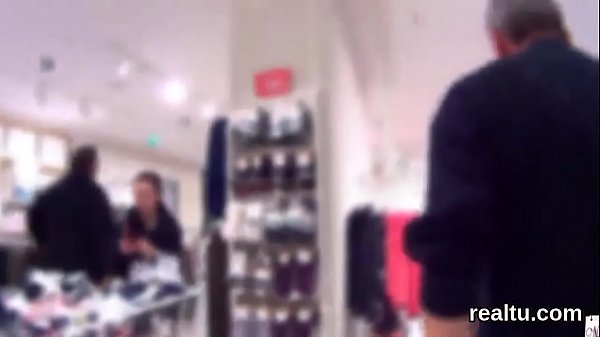 Fantastic czech chick gets seduced in the mall and reamed in pov 
