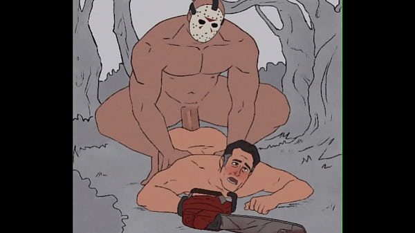 Jason Voorhees vs Ash Williams by machojuice