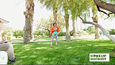 Bts - Jena Larose Shows Her Boobs And Ass During Her Photoshoot! thumbnail