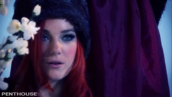 Penthouse lesbians dani and marie fuck each other in the snow