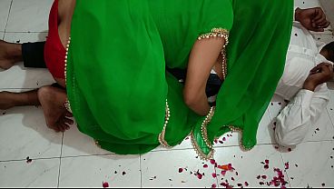Priya bhabhi birthday celebration bhabhi smeared cake onto cock and licked it then ride her devar bouncing up and down as she got fucked